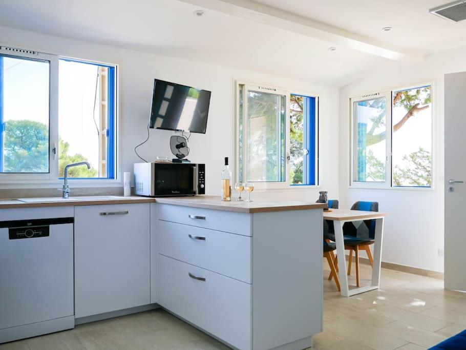 Maisonnette Avec Vue Sur La Mer Exceptionnelle การ์เกราน ภายนอก รูปภาพ